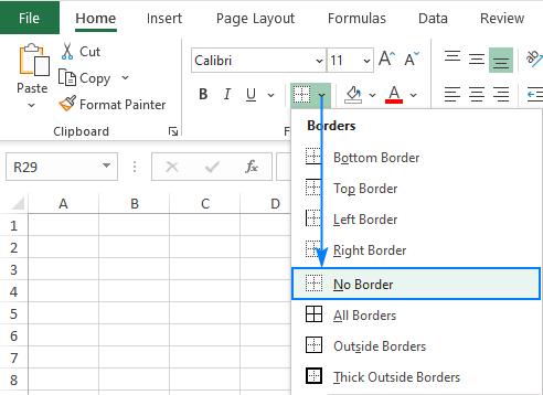 Hướng dẫn các sử dụng và tùy biến đường viền (Border) trong Excel